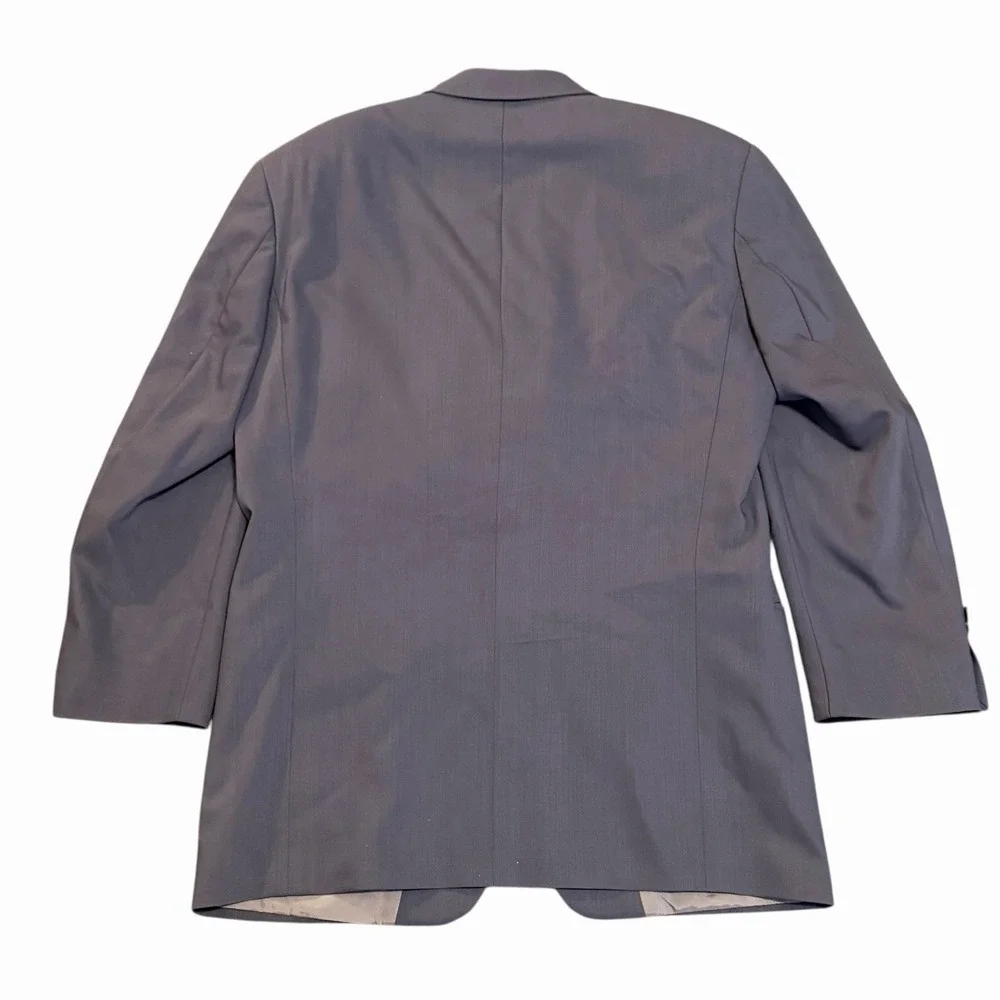 Hugo Boss Einstein Sigma US Sport Coat Blazer Men 40R‎ Gray 100% Virgin Wool USA